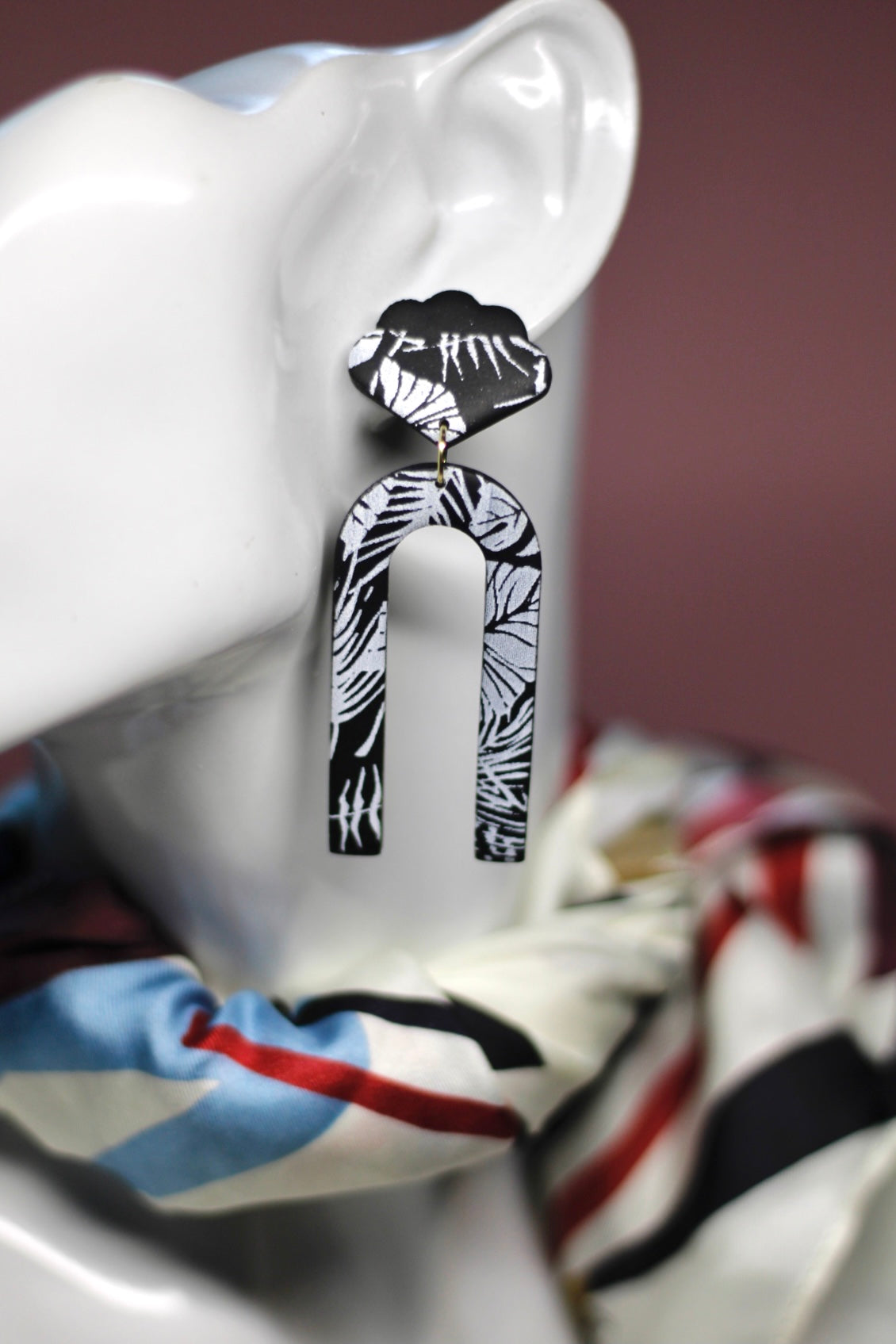 Tropical Arch Earrings