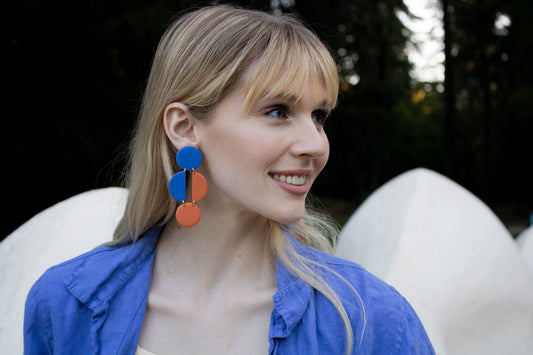 Abstract Earrings