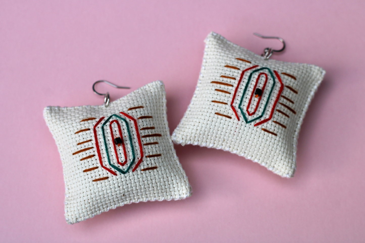Abstract Pillow Earrings